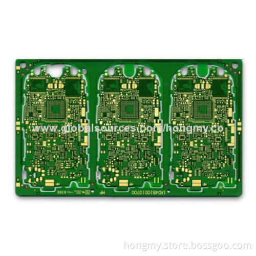 Double-layer Printed Circuit Board with Green Solder Mask and LF-HASL Surface Finishing